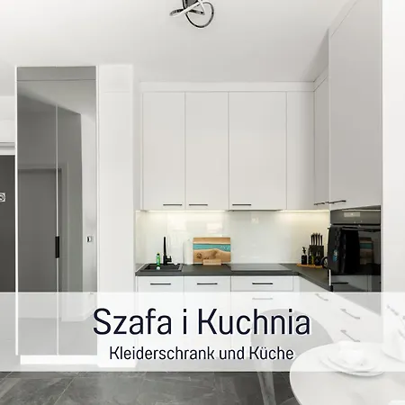 Design Szept Mewy Z Balkonem I Zestawem Plazowym - Apartment