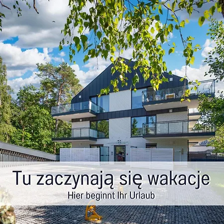 Design Szept Mewy Z Balkonem I Zestawem Plazowym - Niechorze