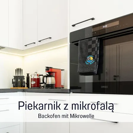 Design Szept Mewy Z Balkonem I Zestawem Plazowym - Apartment Niechorze