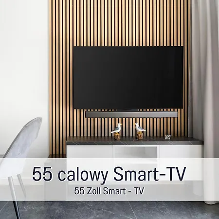 Design Szept Mewy Z Balkonem I Zestawem Plazowym -