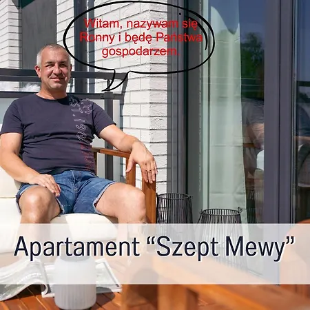 Design Szept Mewy Z Balkonem I Zestawem Plazowym - Apartment Niechorze
